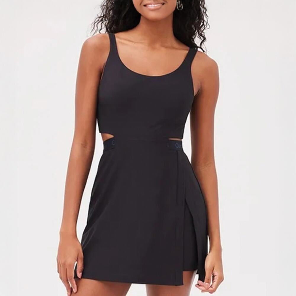 Outdoor Voices Black Cut Out Athleisure Dress Size M